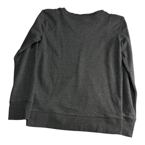 Buffalo Studded Sweatshirt Charcoal Gray Size S - Picture 4 of 4